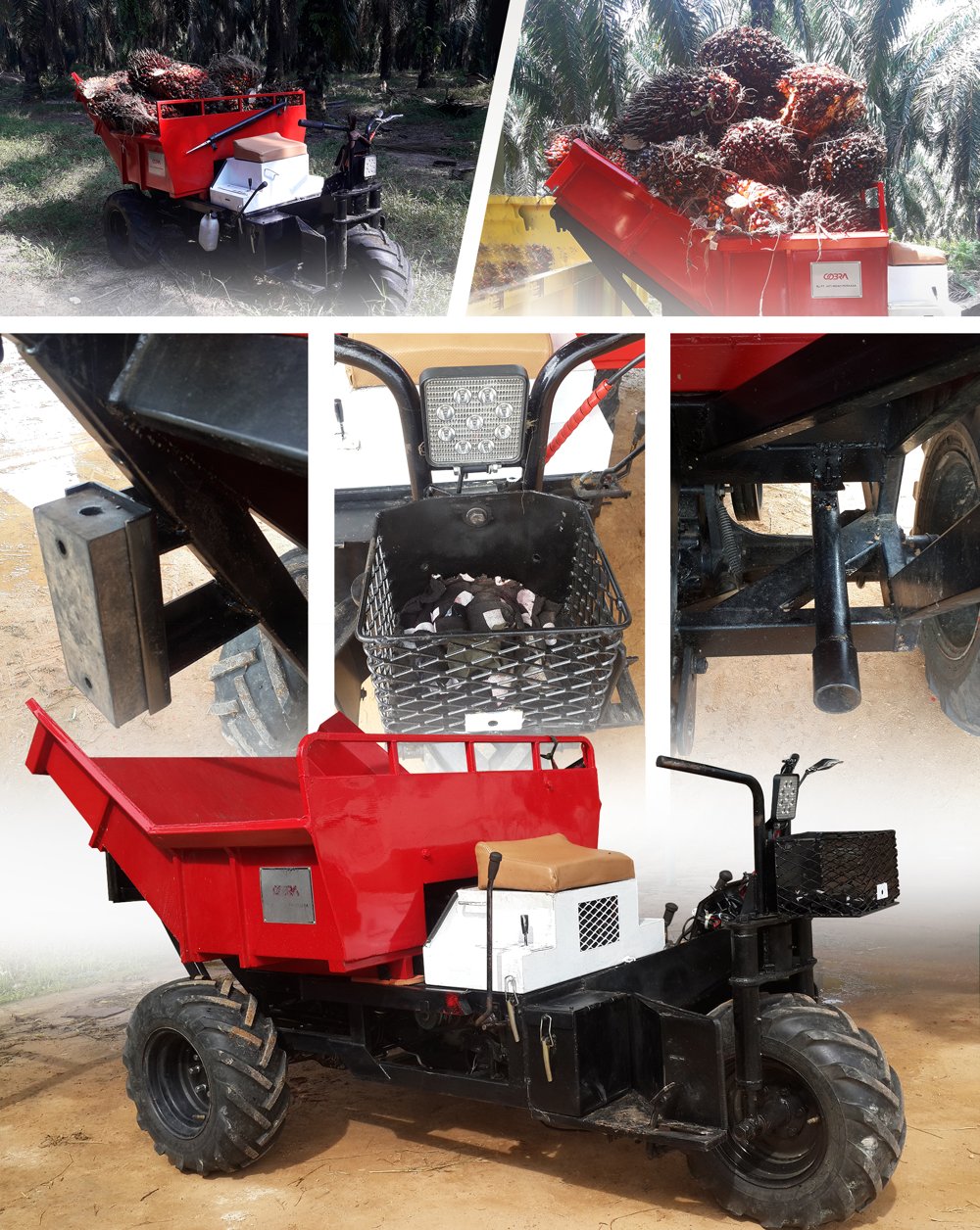 COBRA dump carrier for oil palm estates